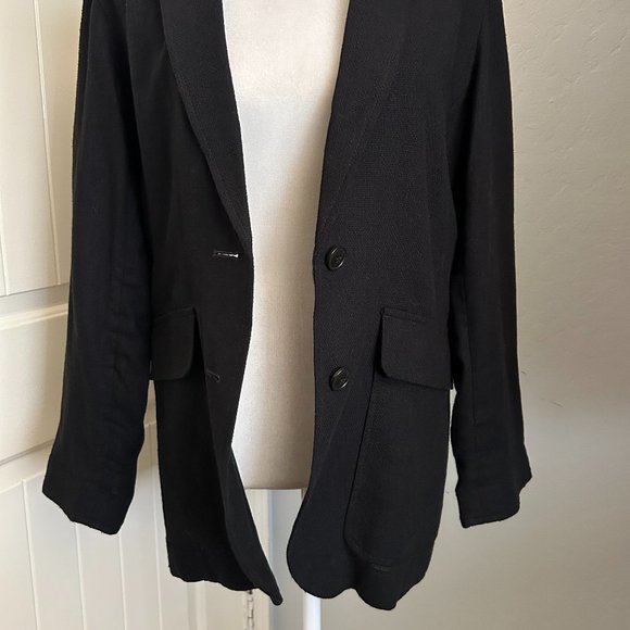 Madewell Women's Breezewoven Larsen Oversized Linen/Viscose Blazer Small NWT - Picture 8 of 12